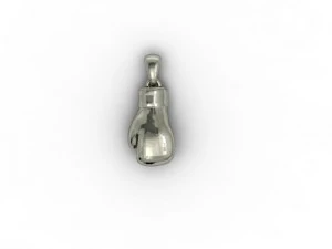 boxing glove pendant 3D Print Model