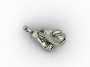 boxing gloves pendant 3D प्रिंट मॉडल