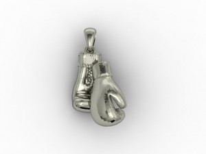 boxing gloves pendant 3D प्रिंट मॉडल