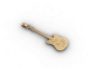 guitar pendant 3D 프린트 모델