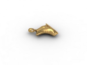 skates skate pendant 3D Принт Модель