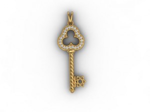 key pendant 3D Print Model