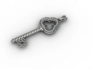 key pendant 3D Print Model