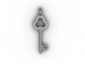 key pendant 3D Print Model