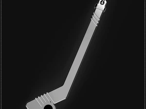 hockey stick and cup pendant 3D Print Model