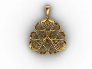 ciondolo per gioielli Modello di stampa 3D