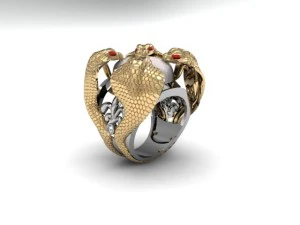 cobra ring 3D Print Model