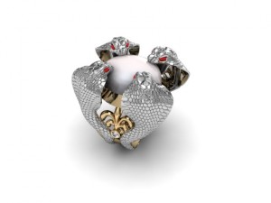 cobra ring Modello di stampa 3D