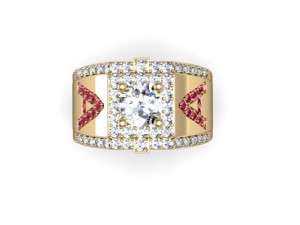 jewellery man ring 3D 打印模型