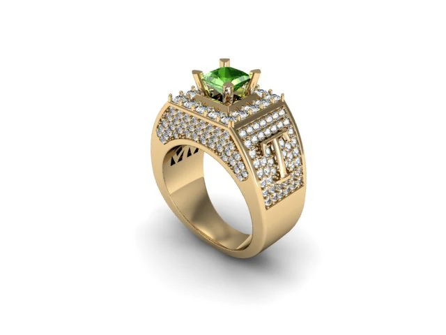 jewellery man ring 3D Print Model .c4d .max .obj .3ds .fbx .stl .blend 