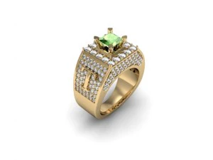 jewellery man ring 3D Print Model