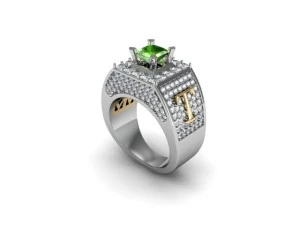 jewellery man ring 3D Print Model
