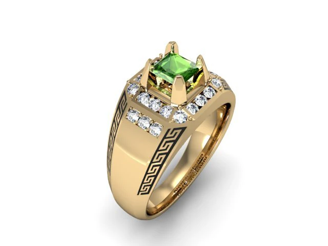 jewellery man ring 3D Print Model .c4d .max .obj .3ds .fbx .stl .blend 