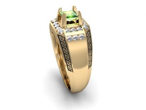 jewellery man ring Model do druku 3D