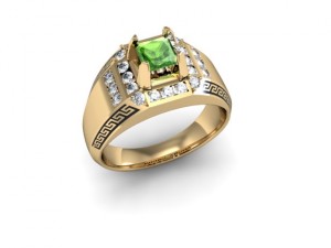 jewellery man ring Model do druku 3D