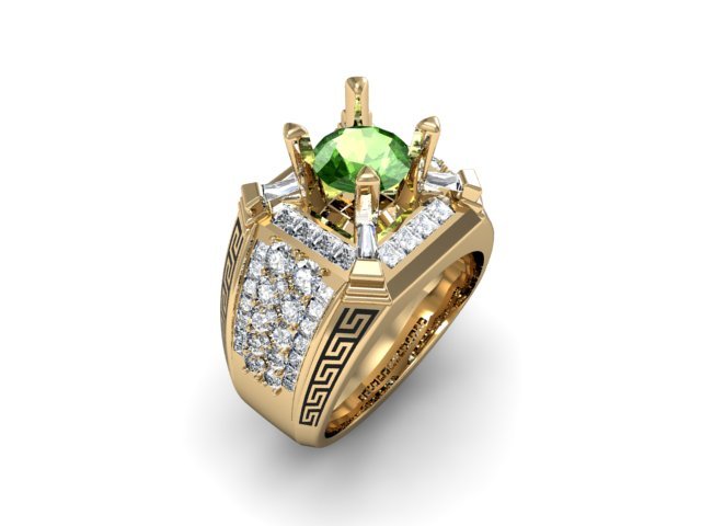 jewellery man ring 3D 打印模型 .c4d .max .obj .3ds .fbx .stl .blend 