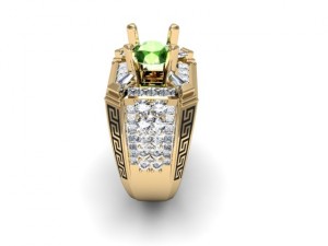 jewellery man ring 3D 打印模型