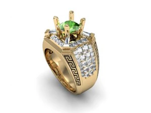 jewellery man ring 3D Print Model