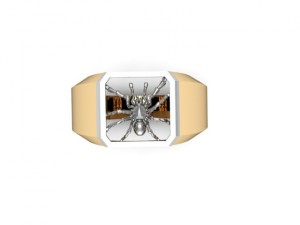 man spider ring 3Dプリントモデル