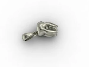 teeth pendant 3D Print Model