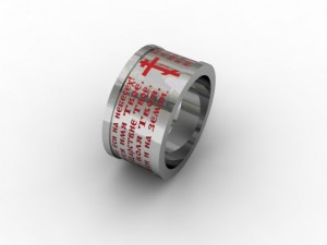 jewellery ring Modello di stampa 3D