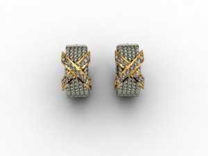 jewellery earring 3D Print Model