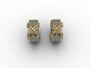 jewellery earring 3D Print Model