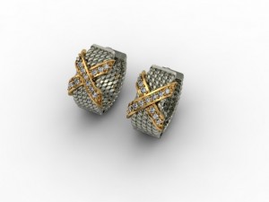 jewellery earring 3D Print Model