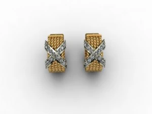 jewellery earring 3D Print Model