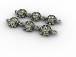 skull chain bracelet Modelo de impresión 3D