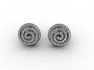 boucle d'oreille puset Modèles 3D en vedette