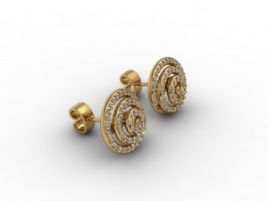 puset earring 3D प्रिंट मॉडल