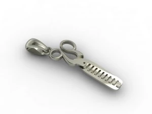 jewellery pendant scissors 3D Print Model