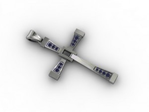 cross pendant 3D 打印模型
