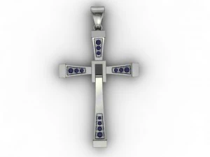 cross pendant 3D Print Model