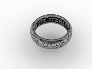 jewellery ring Model Cetak 3D