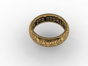 jewellery ring Model Cetak 3D