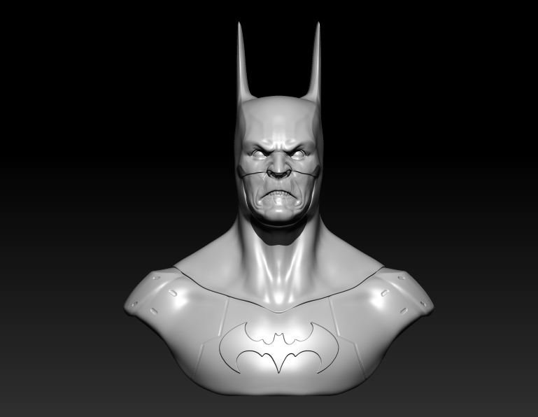 batman bust 3D Print Model in Man 3DExport