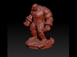 hulk Modello 3D