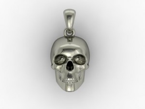 model skull pendant 3D Print Model