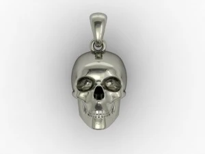 model skull pendant 3D Print Model
