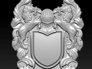 coat of arms 3D Print Model