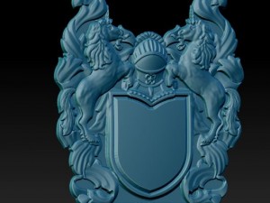 coat of arms Modelo de Impressão 3D