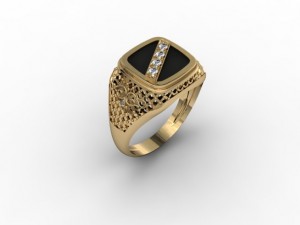 jewellery man ring 3D Print Model