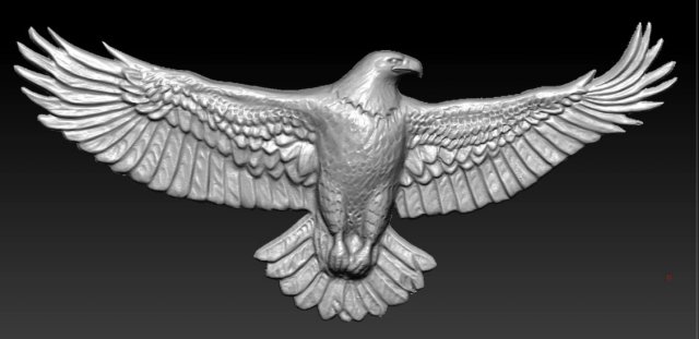 eagle 3D Modell .c4d .max .obj .3ds .fbx .stl .blend