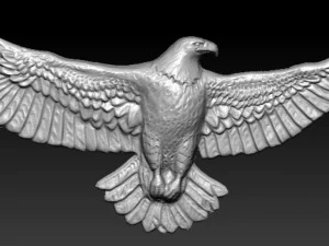 &aacute;guila Modelo 3D
