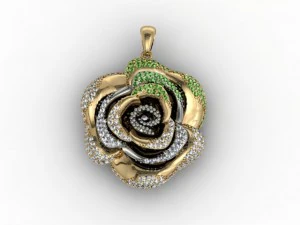 Rosenanh&auml;nger 3D Druckmodell