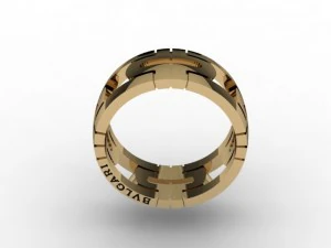 bvlgari ring 3D Print Model