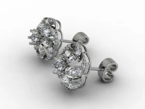 puset earring 3D Print Model