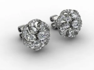 puset earring 3D Print Model